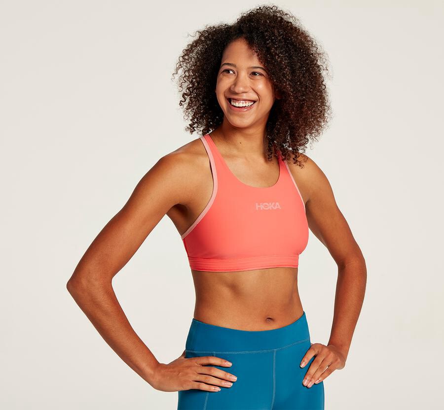 Hoka One One Bra Womens Orange - Performance Sports - 83427YWAZ